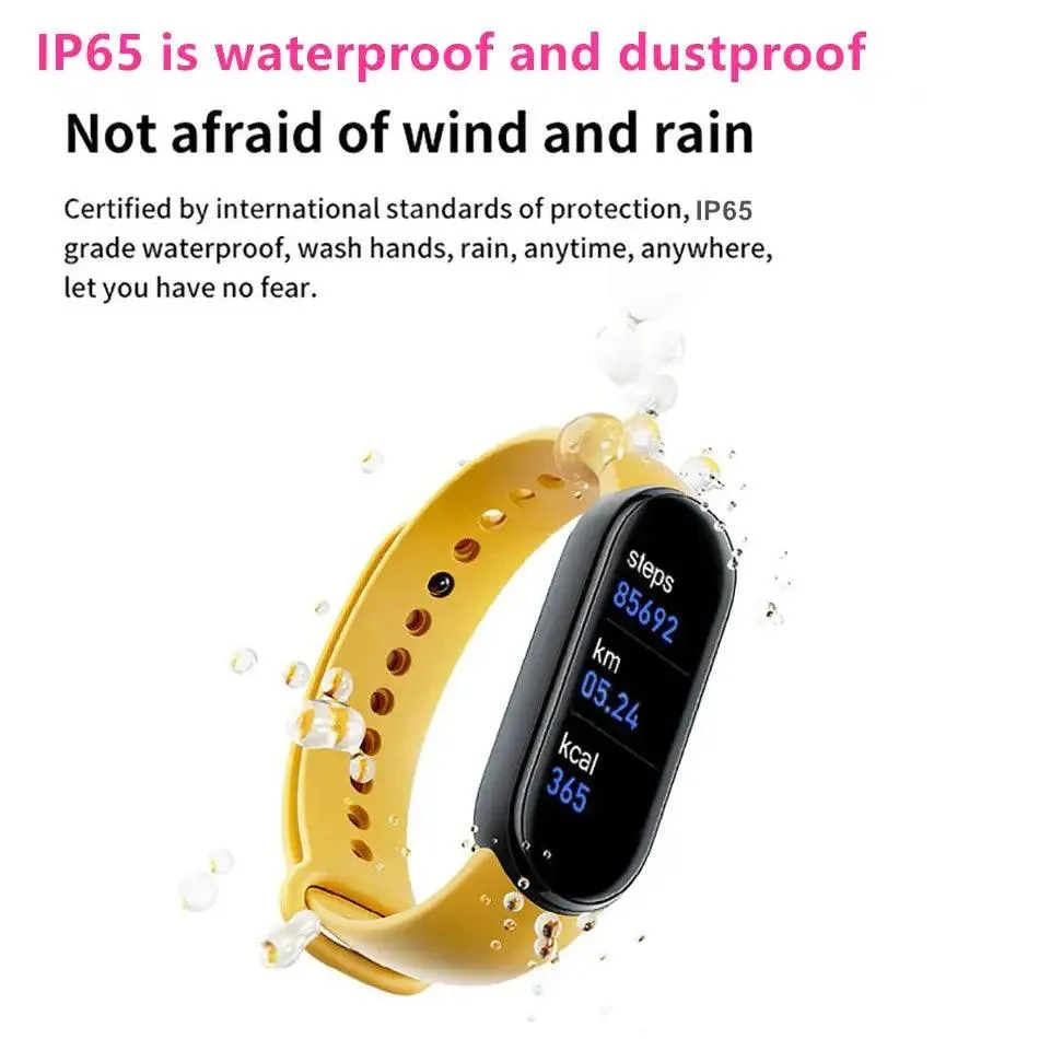 M6 Smart Watch Men Women Fitness Smart Bracelet Sports Band