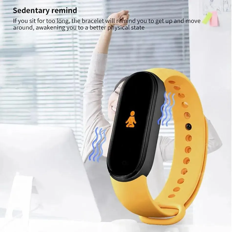 M6 Smart Watch Men Women Fitness Smart Bracelet Sports Band