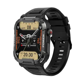 MELANDA 1.85 Outdoor Military Smart Watch