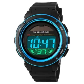 NEW Cam's Multifunction Sports Watch 50M Water Resistance Digital LED Backlight Wrist Watch (All Black Only In Stock Now!!)