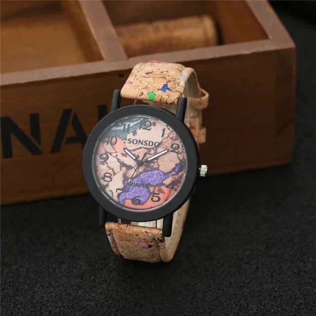 New simulate wood watch men quartz male sports Wristwatch Fashion Casual Leather Watches Neutral Clock high quality relojes