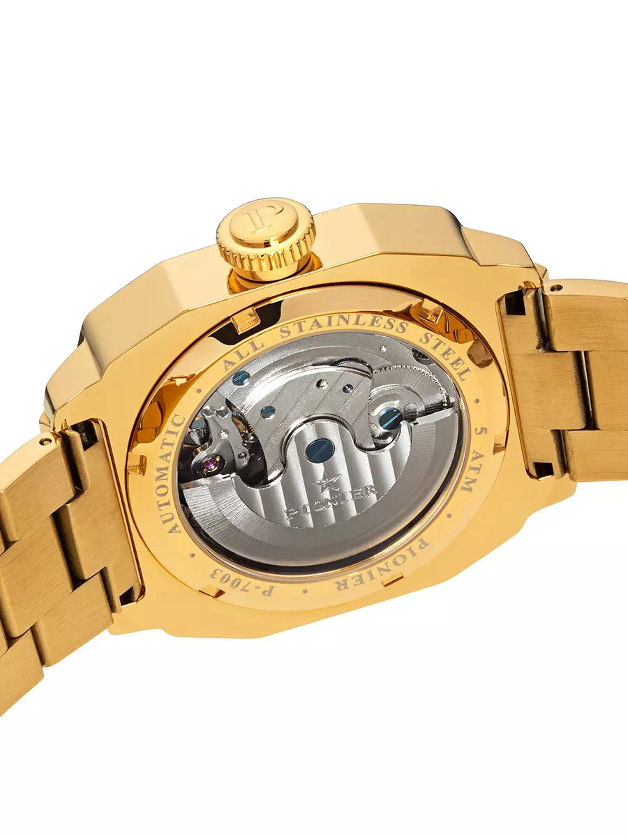 Newport Pionier P7003-10 | Gold | Automatic German Watch