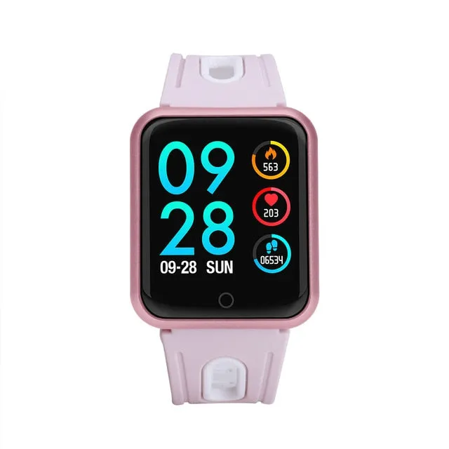 P68 Smart Watch Men Women 2019 Blood Pressure Blood Oxygen Heart Rate Monitor Sports Tracker Smartwatch IP68 Connect IOS Android