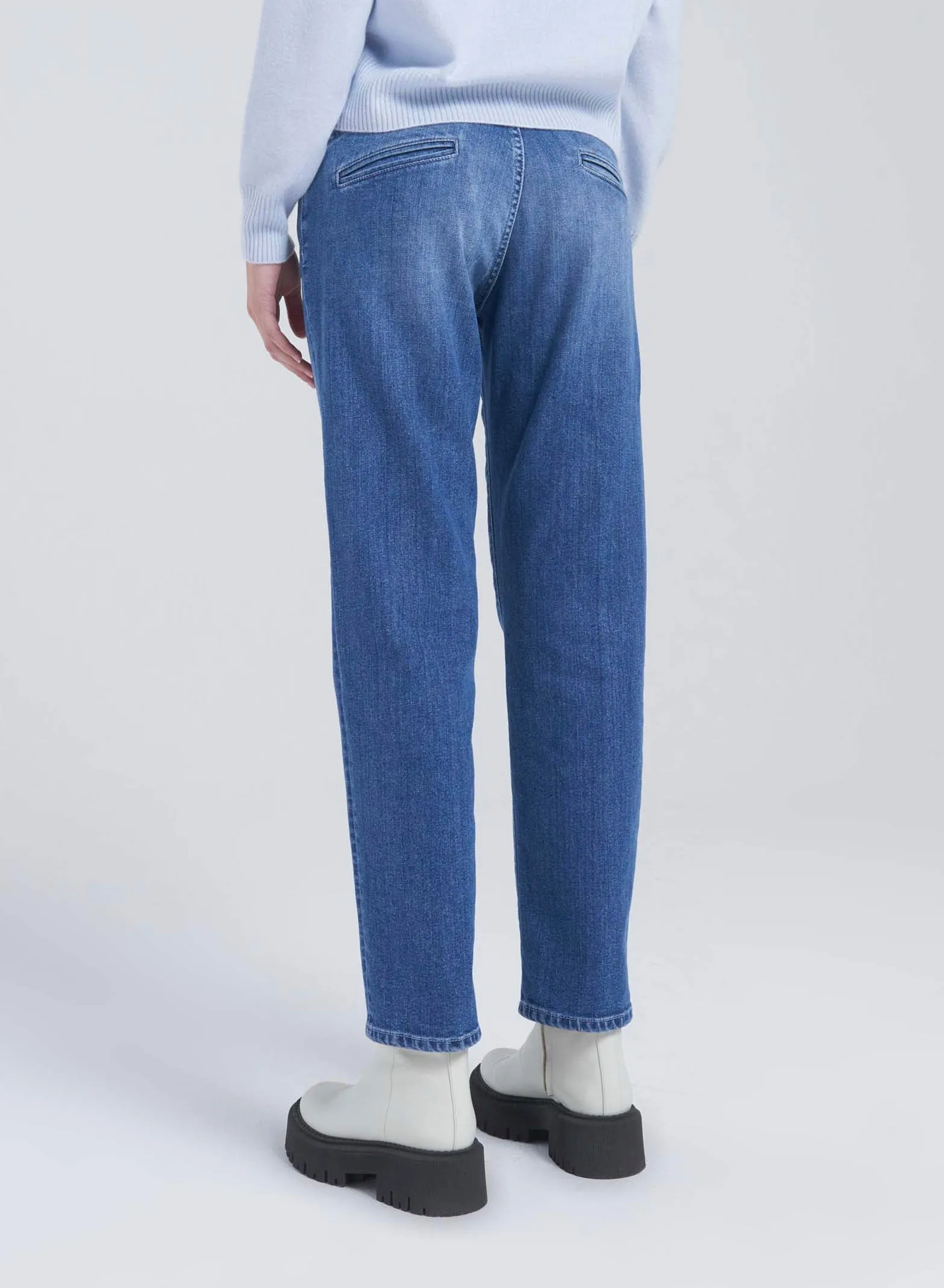 PANTALONI DRITTI IN DENIM