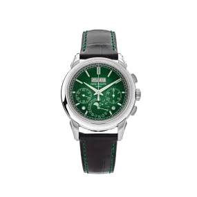 Patek Philippe Grand Complications 5270P-014 Perpetual Calendar Chronograph Platinum Green Dial (2023)