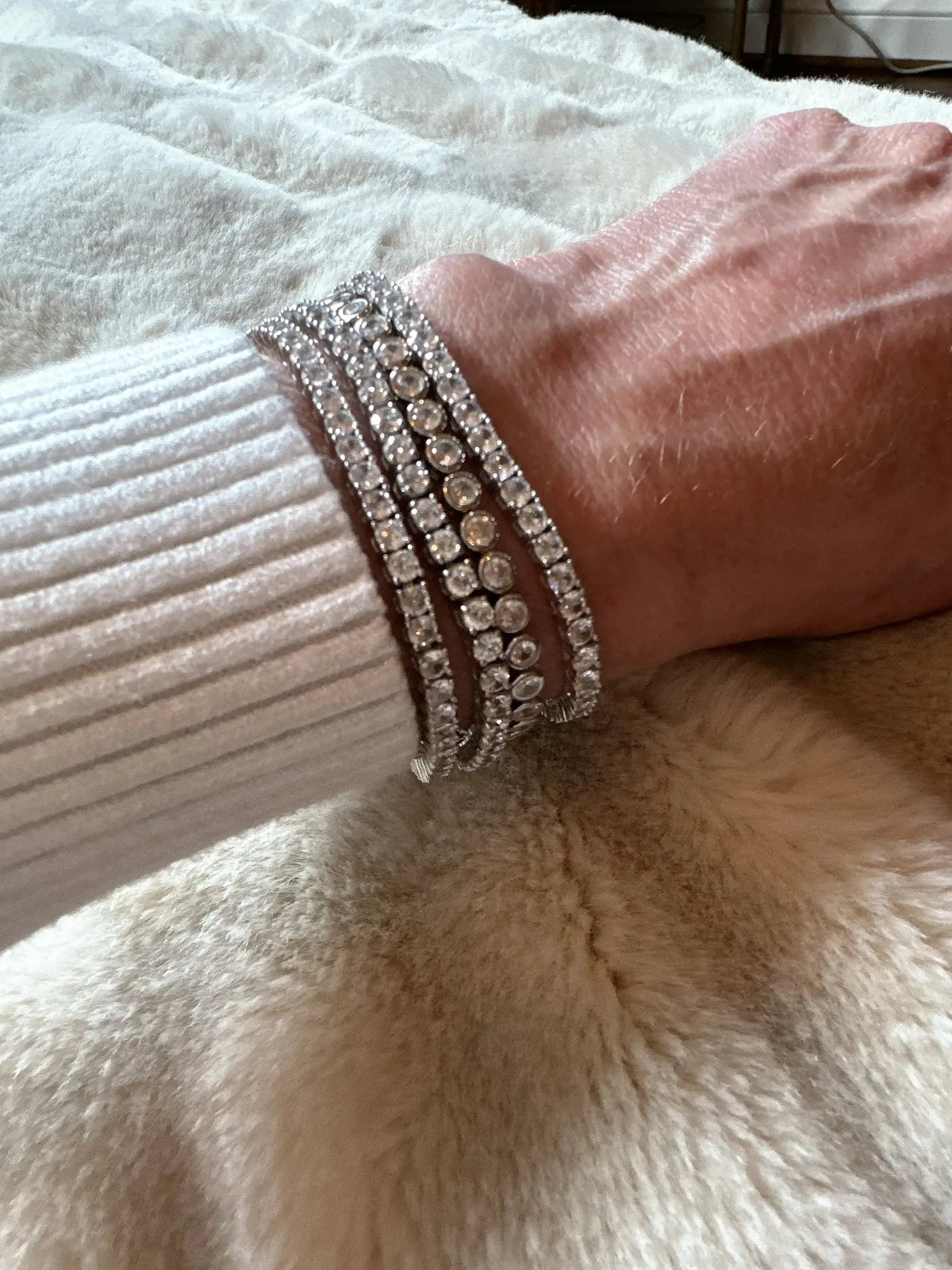 SALE | Overstocked Moissanite Diamond Tennis Bracelets