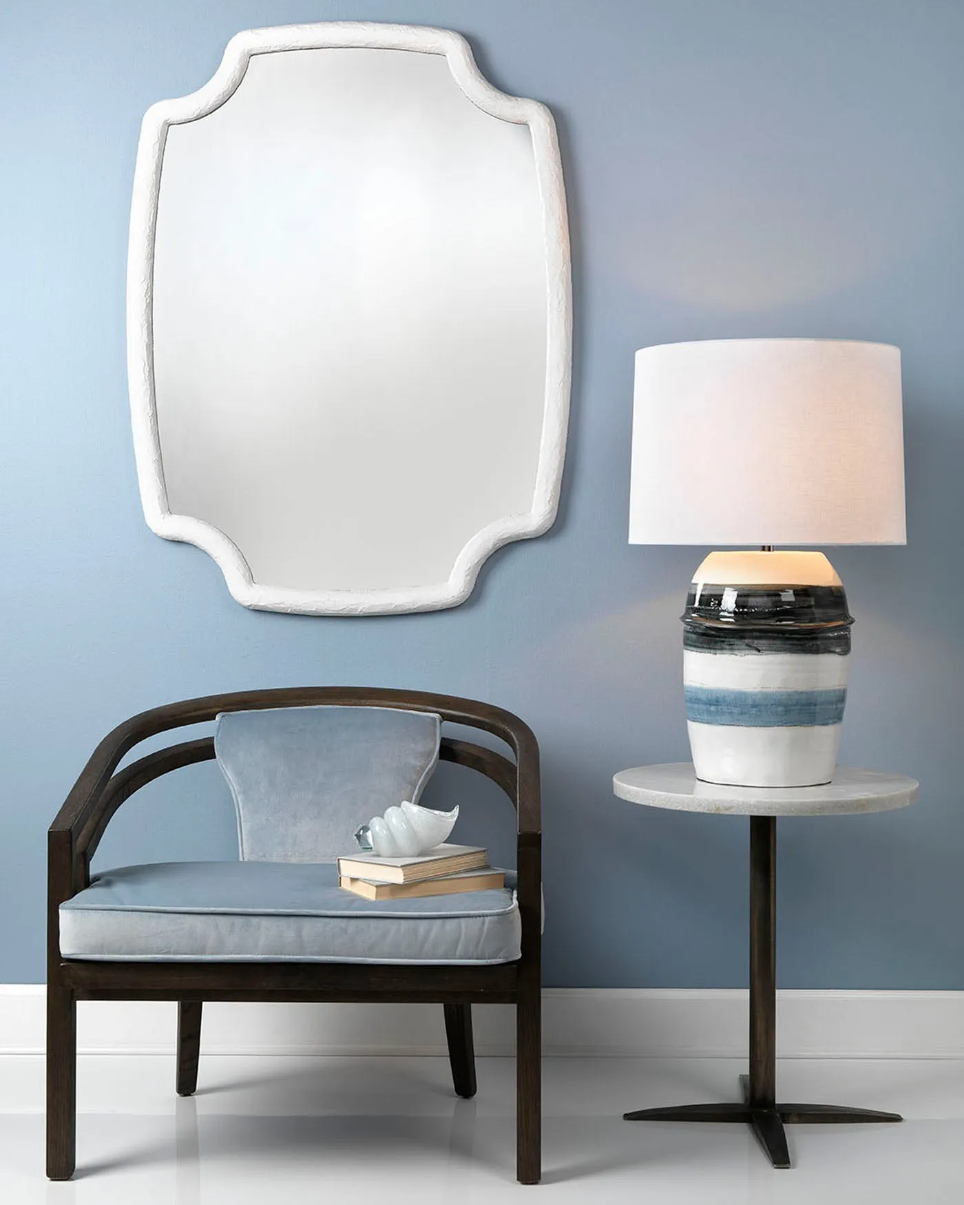 Selene Mirror - White