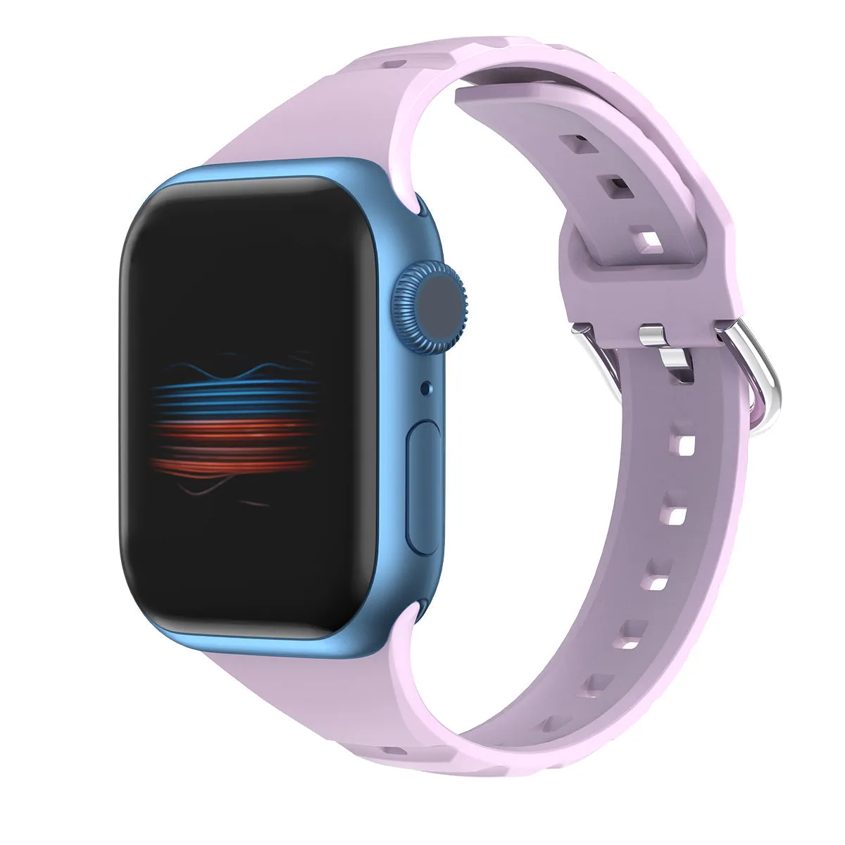 Slim Silicone Band for Apple Watch 38/40/41mm & 42/44/45mm