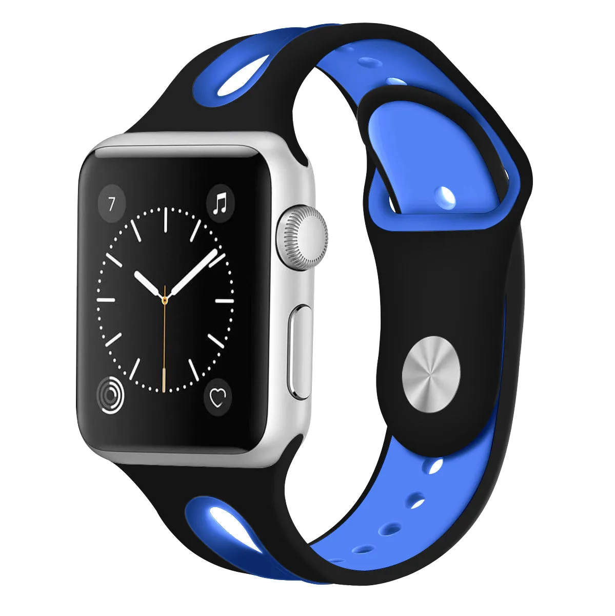 Sports Silicone Band for Apple Watch 38/40/41mm & 42/44/45mm