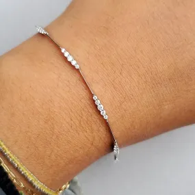 Taper Diamond Bracelet