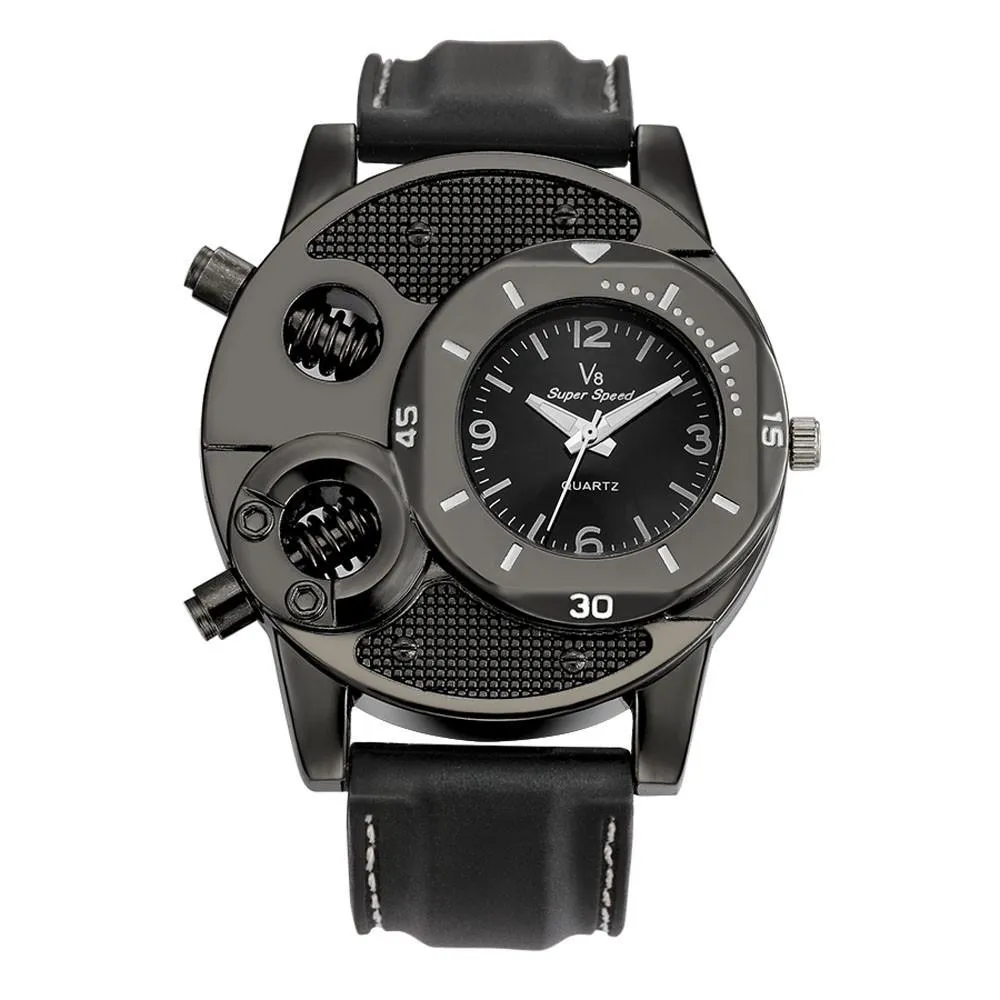 Thin Silica Gel Sports Quartz Watch